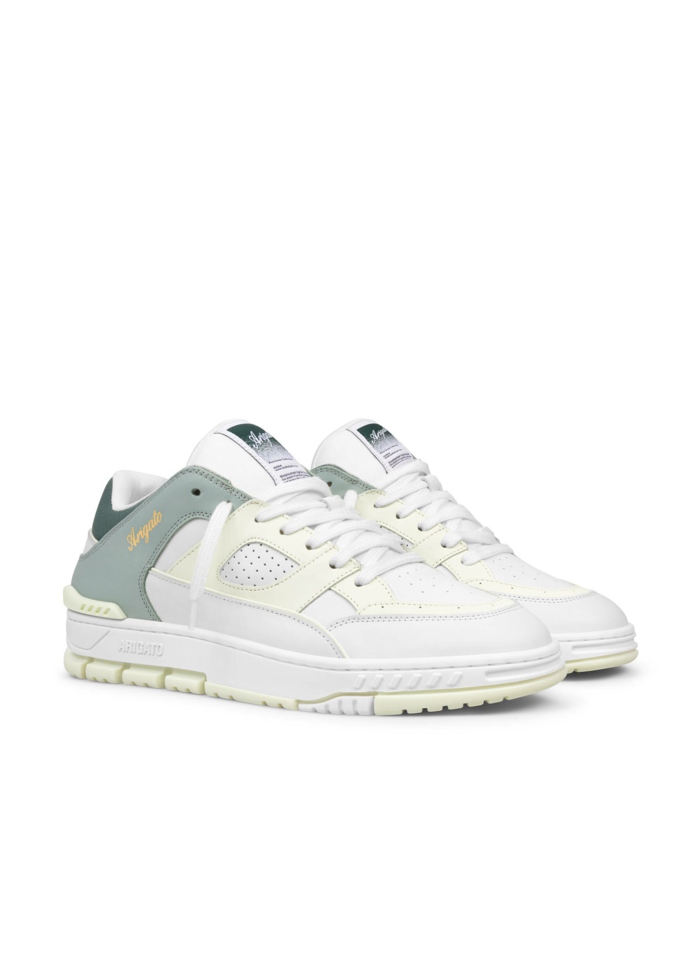 Area Lo Axel Arigato White/Green Homme | WKE-65598721