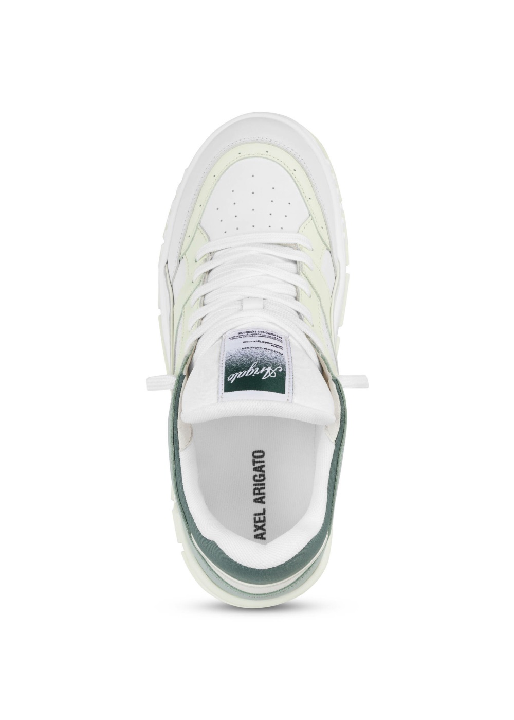 Area Lo Axel Arigato White/Green Homme | WKE-65598721