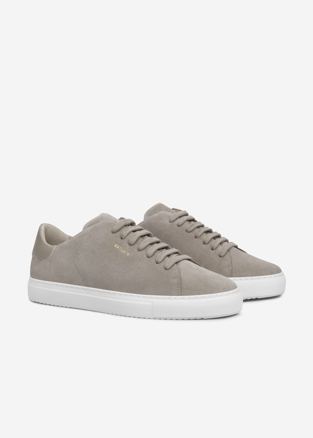 Clean 90 Axel Arigato Suede Beige/White Homme | EMY-47877123