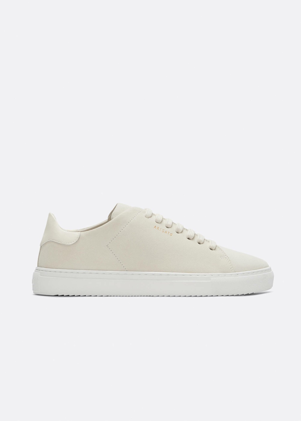 Clean 90 Axel Arigato Suede Off White/White Homme | ZMN-76804894