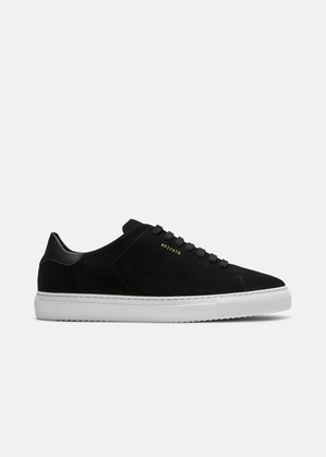 Clean 90 Axel Arigato Suede Black/White Homme | KJF-62157831