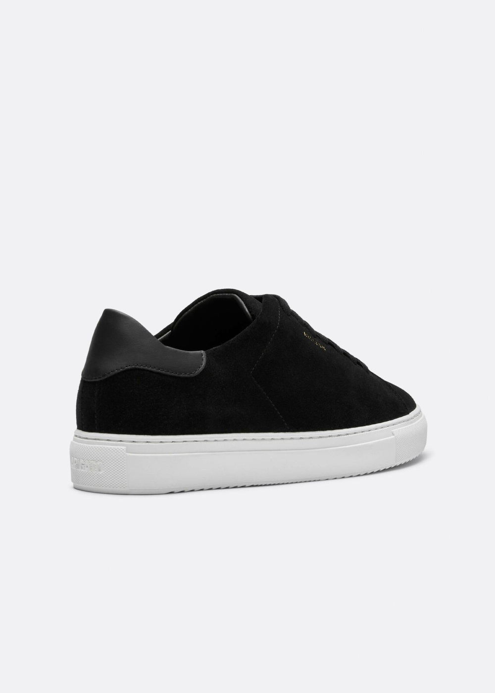 Clean 90 Axel Arigato Suede Black/White Homme | KJF-62157831