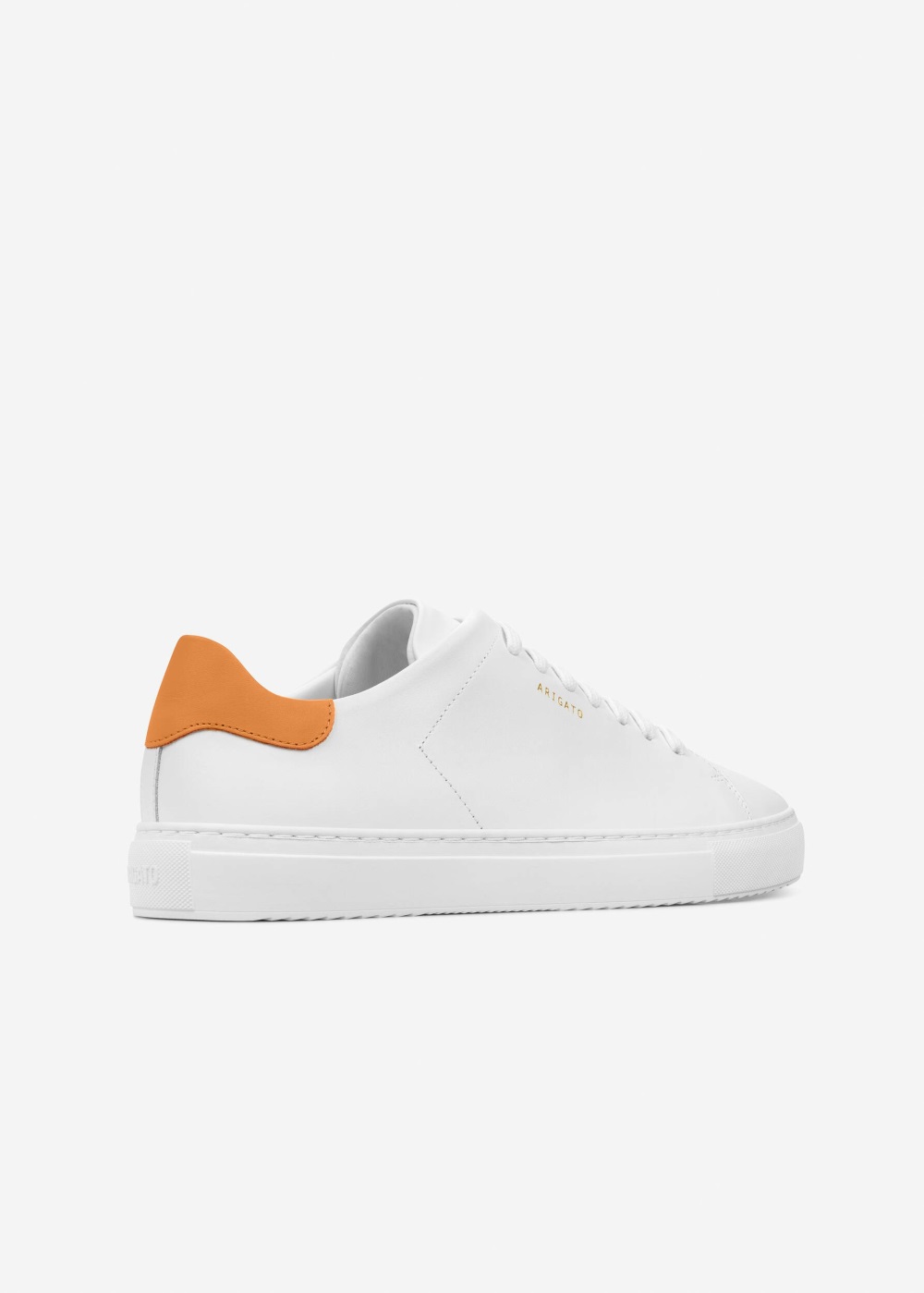 Clean 90 Axel Arigato White/Orange Homme | MJV-48758324