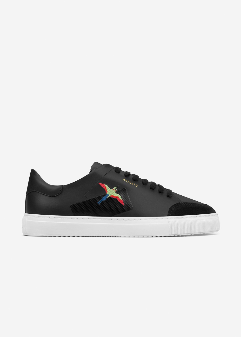 Clean 90 Axel Arigato Bird Black/White Homme | FBS-62750163