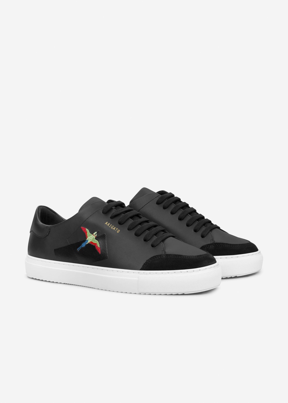 Clean 90 Axel Arigato Bird Black/White Homme | FBS-62750163