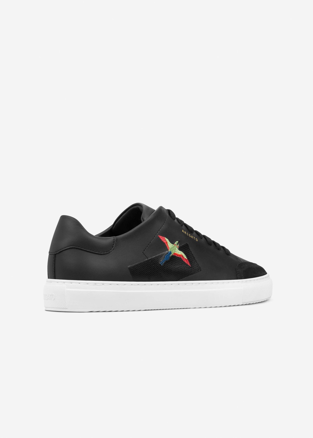 Clean 90 Axel Arigato Bird Black/White Homme | FBS-62750163