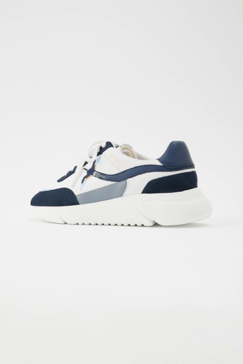 Genesis Axel Arigato B Bird Runner White/Blue Homme | OHI-71199155