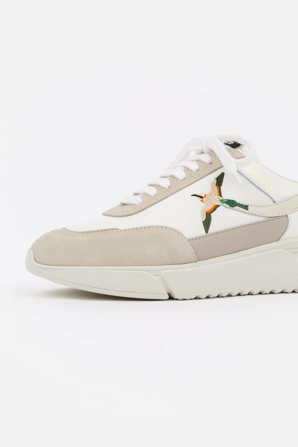 Genesis Axel Arigato B Bird Runner White/Beige Homme | QOH-31088409