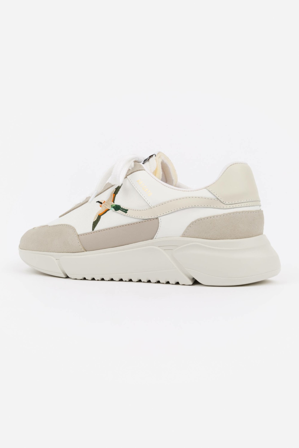 Genesis Axel Arigato B Bird Runner White/Beige Homme | QOH-31088409