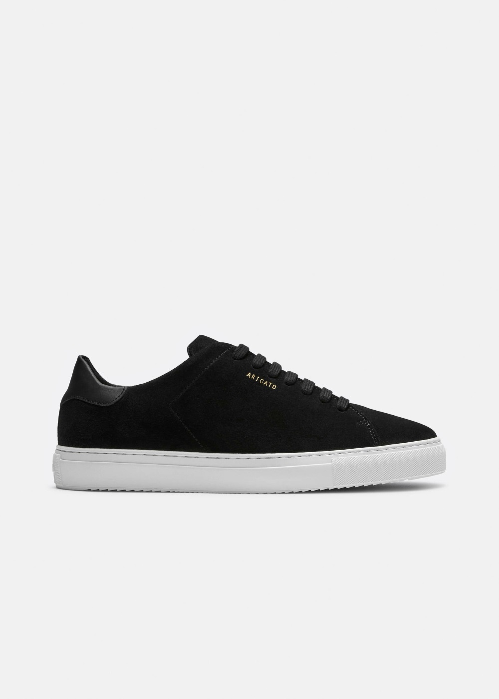 Clean 90 Axel Arigato Suede Black/White Femme | IPP-24186526