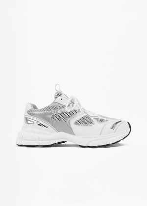 Marathon Runner Axel Arigato White/Silver Femme | MED-26140723