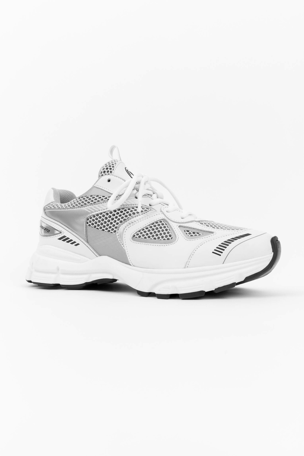 Marathon Runner Axel Arigato White/Silver Femme | MED-26140723