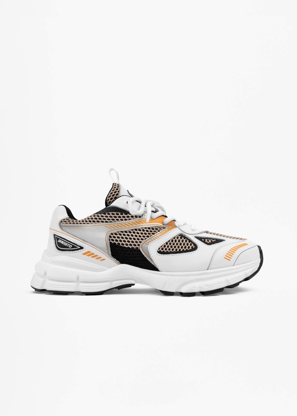 Marathon Runner Axel Arigato White/Black/Orange Femme | KZO-38793951