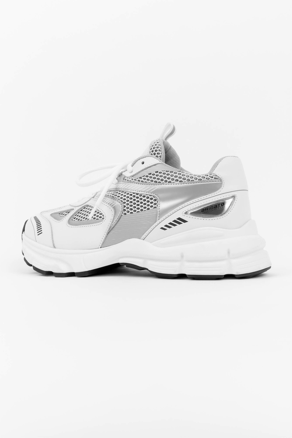 Marathon Runner Axel Arigato White/Silver Femme | MED-26140723