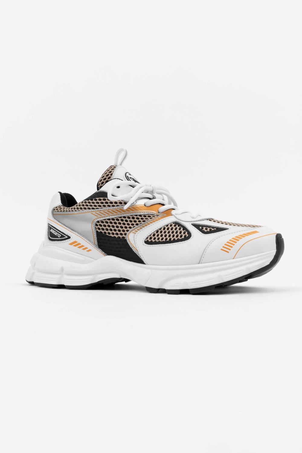 Marathon Runner Axel Arigato White/Black/Orange Femme | KZO-38793951