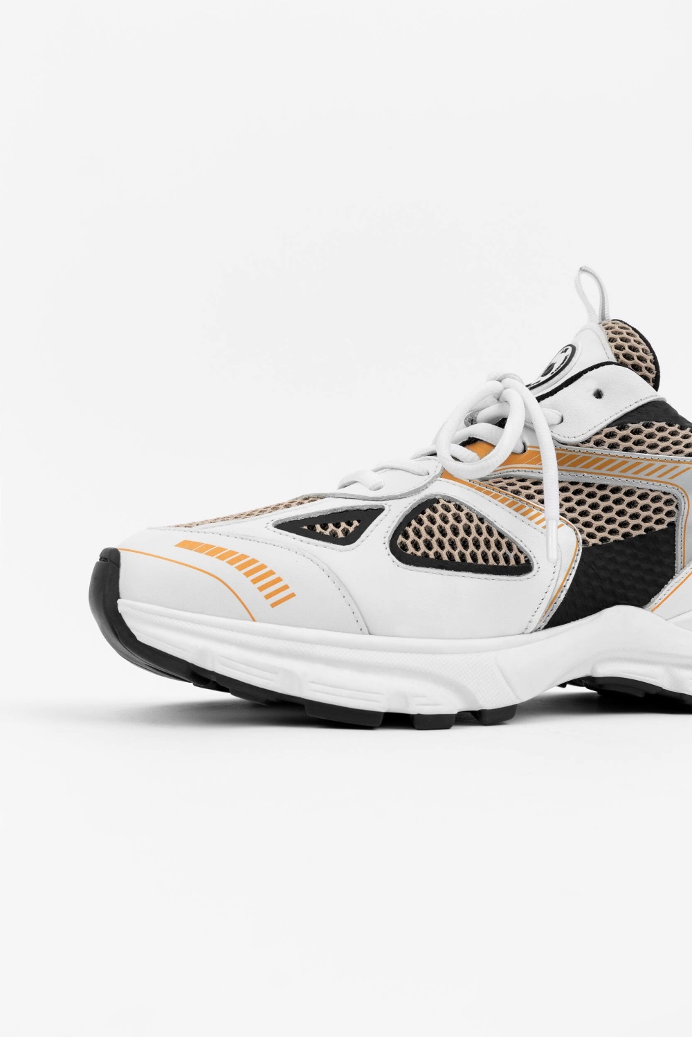 Marathon Runner Axel Arigato White/Black/Orange Femme | KZO-38793951