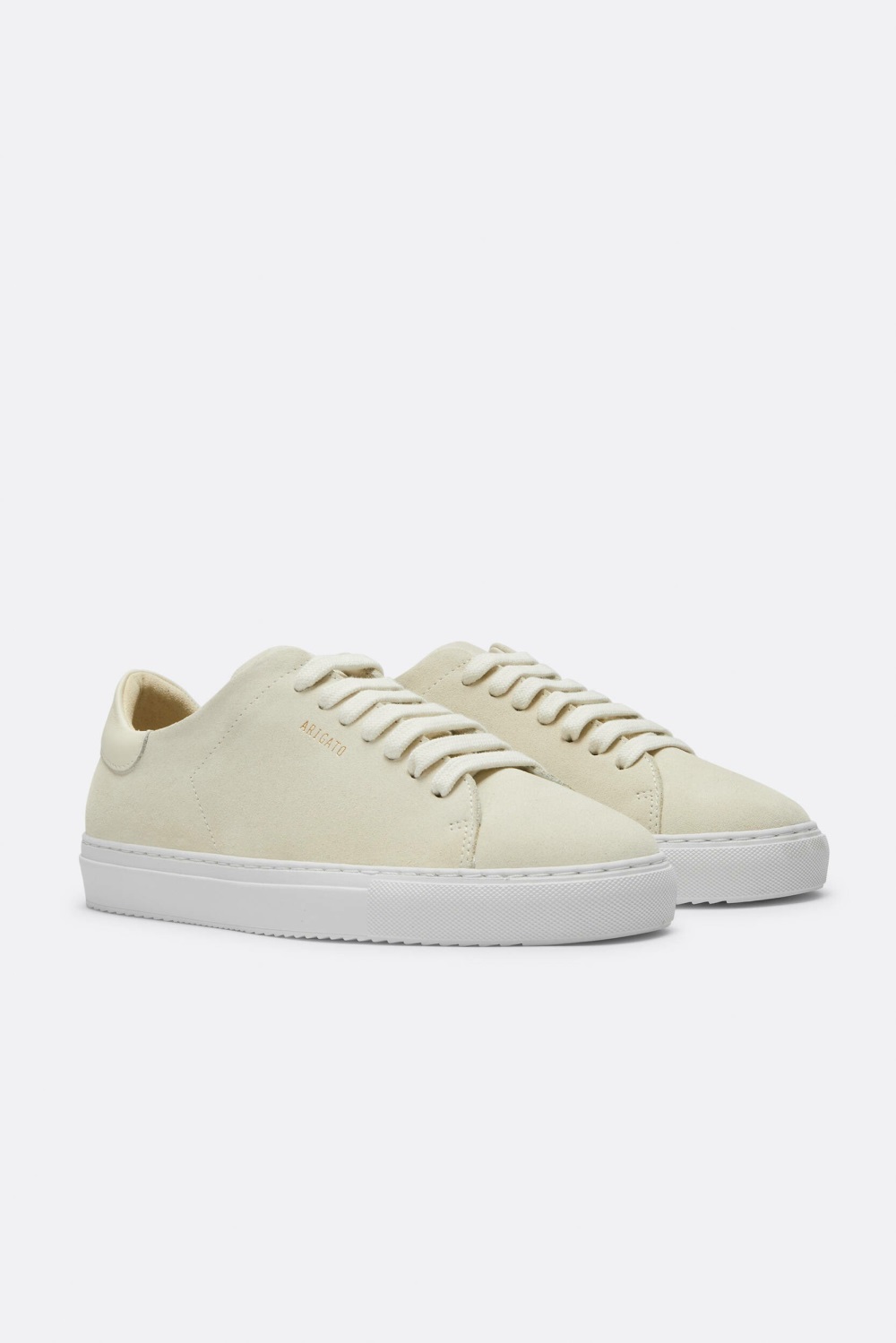 Clean 90 Axel Arigato Suede Off White/White Femme | MCI-60616561